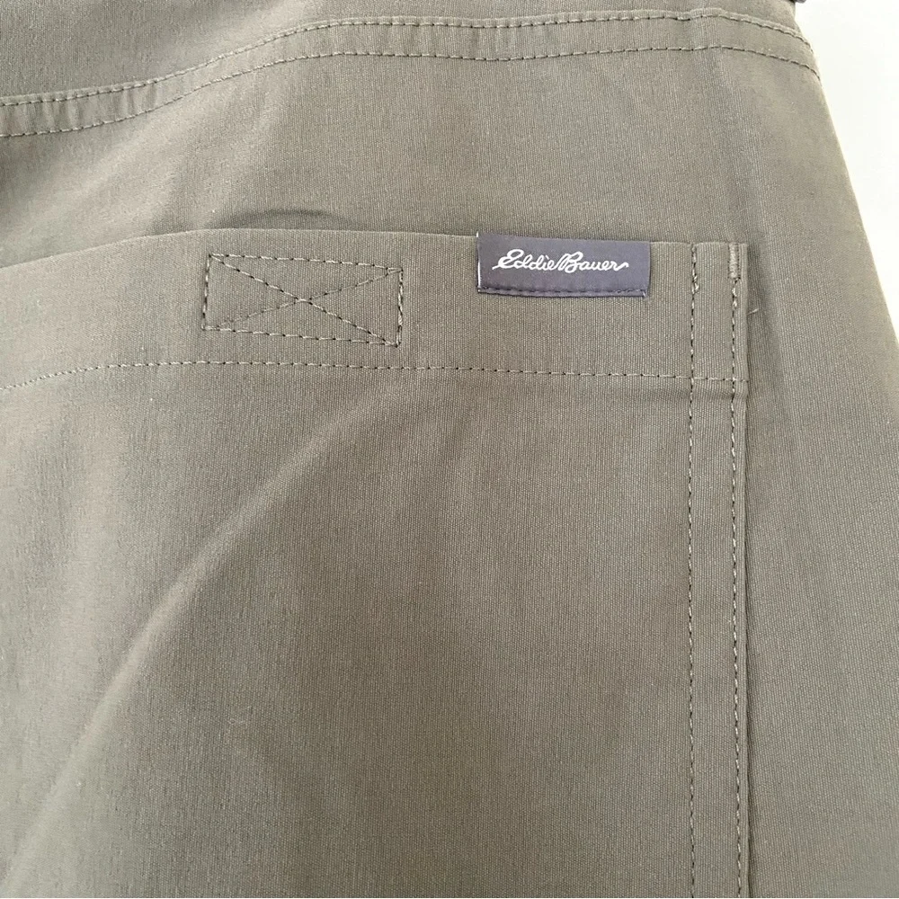 Eddie Bauer Convertible Tech Pants Mens 36x30 Zip Off Hiking Trail Performance